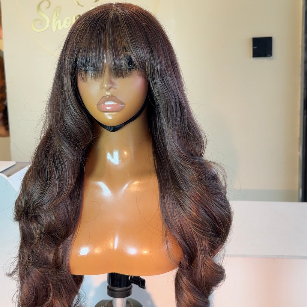 Brooklyn fringe chestnut